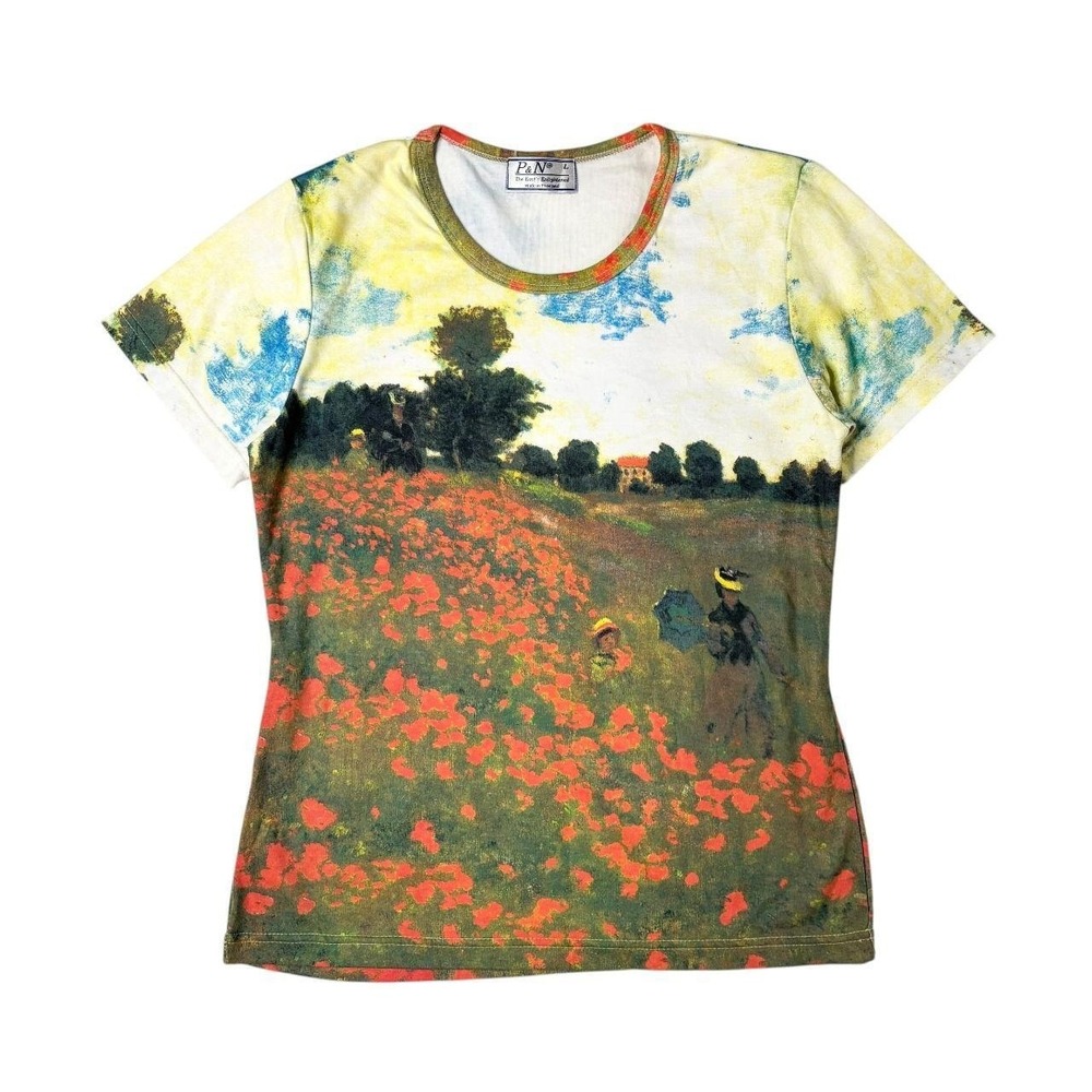 P&N Claude Monet "Wild Poppies" art print tee